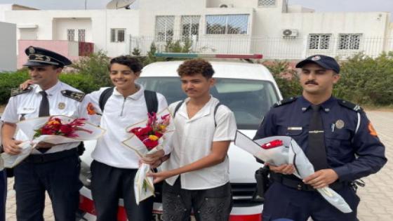 أكادير تنظم حملة تحسيسية وتكرم رجال الأمن