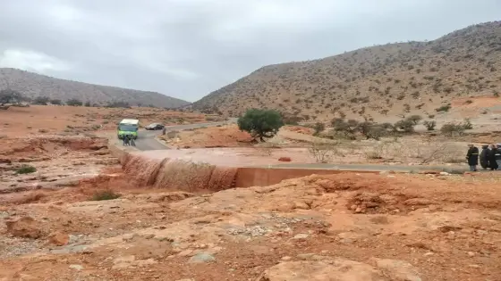 استنفار أمني وسلطوي بمنطقة لخصاص إثر ارتفاع منسوب “واد أدودو”