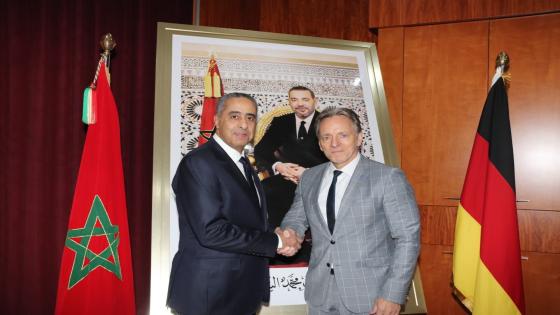 رئيس المكتب الفيدرالي للشرطة الجنائية بدولة ألمانيا ضيفا عند الحموشي