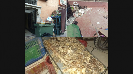 ممول حفلات يغرق تجزئة سكنية بالأزبال في أكادير