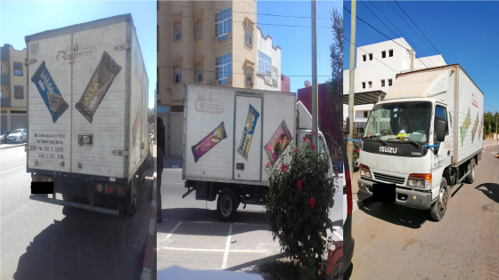 بالفيديو : توقيف شاحنة محملة بطنين من البلاستيك الممنوعة في إنزكان