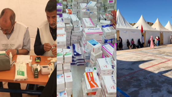 حوالي 1430 فحصا طبيا لقافلة طبية نواحي تارودانت