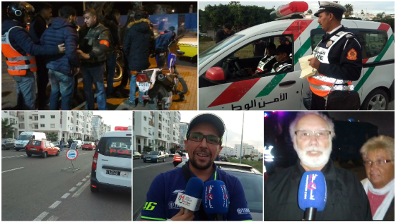 بالصور والفيديو، هكذا أمن رجال الحموشي احتفالات رأس السنة بأكادير وسياح ومواطنون يستحسنون الوضع