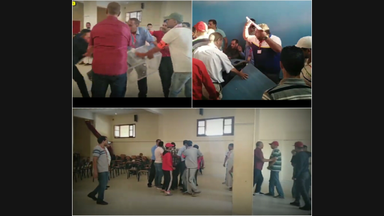بالفيديو ، هكذا مر الجمع العام الاستثنائي لنادي شباب هوارة…فوضى و عراك