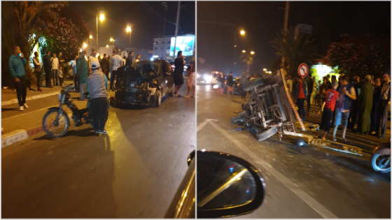 ” تريبورتور ” يتسبب في حادثة سير خطيرة في لابيركولا بإنزكان