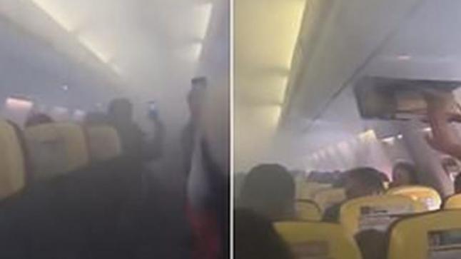 دخان كثيف يضطر طائرة رحلة (مراكش – برشلونة) للنزول بمطار مالكا ونجاة ركابها