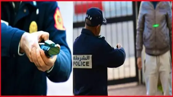 أمن أكادير يوقف شخص من دوي السوابق القضائية باستعمال السلاح البديل “BOLAWRAP”
