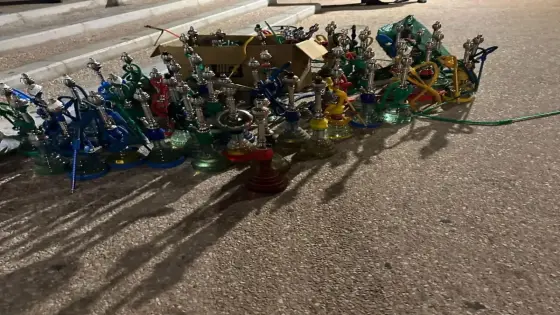 “أكادير ..حملات مكافحة الشيشا تؤتي ثمارها…السلطات تصادر أكثر من 1200 نرجيلة”