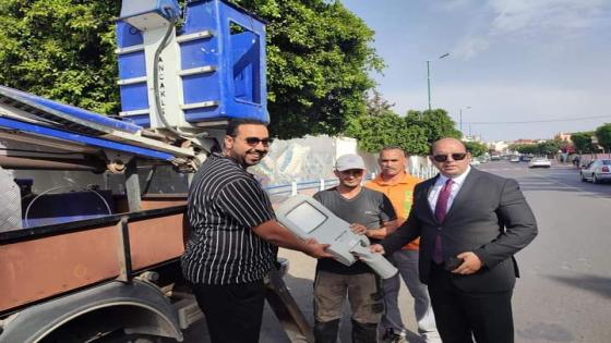 المعيفي يشرف على تعميم الإنارة البيضاء من نوع ” LED “بإنزكان