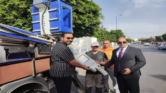 المعيفي يشرف على تعميم الإنارة البيضاء من نوع ” LED “بإنزكان