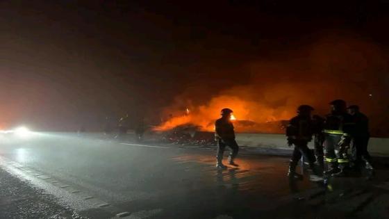 فاجعة على الطريق السيار.. النيران تلتهم شاحنة وتنهي حياة شخص بين أكادير وشيشاوة