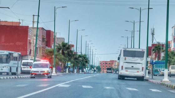 باراجات ودوريات أمنية للشرطة والسلطة المحلية بآزرو في آيت ملول