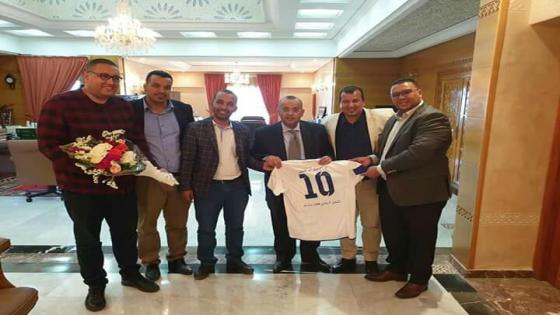 ” أبو الحقوق يستقبل ” هلال تراست ” بإنزكان