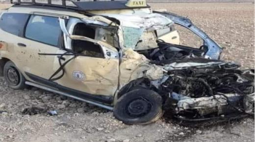 مقتل سائق سيارة أجرة في حادث خطير بإمينتانوت