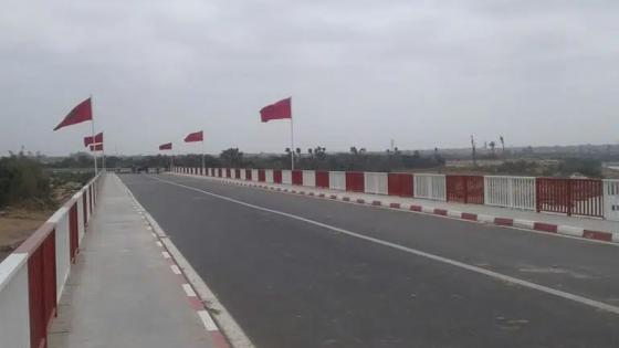 بين إنزكان و أيت ملول، تعزيز المشهد الطرقي بقنطرة حديثة