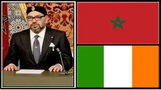 جلالة الملك يشيد بعلاقات المغرب وإيرلندا