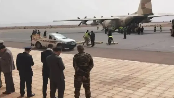 لجنة اليقظة تتدخل بزاكورة لإغاثة المتضررين