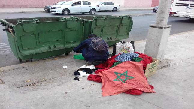 ظهور ” أعلام وطنية ” في مزبلة بأكادير