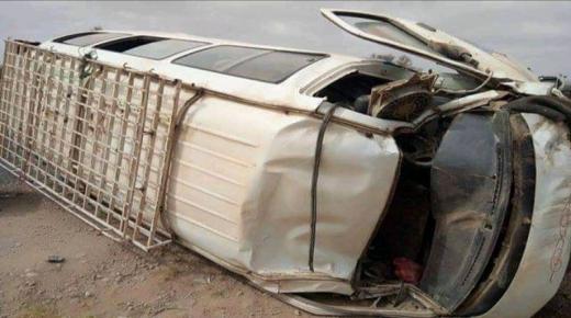 مصرع سائق للنقل المزدوج في حادثة سير خطيرة بأولاد تايمة