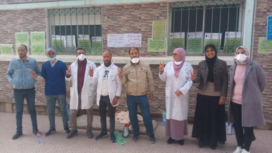 الطاقم التمريضي بمستشفى إنزكان يدخل في اعتصام إنذاري