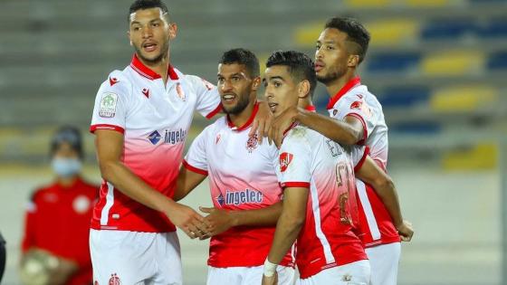 الوداد الرياضي يتربع على صدارة الدوري المغربي