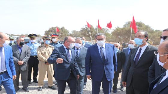 بالصور .. تفاصيل إنطلاق أشغال إنجاز [منطقة لوجستيك] هامة نواحي جماعة القليعــة، بحضور أخنوش واعمارة 