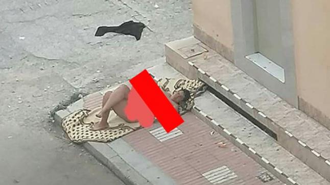 ظهور ” إمرأة عارية ” تغضب ساكنة مدينة تيزنيت