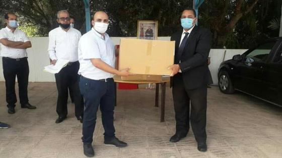 توزيع آلاف الكمامات ” قابلة للغسل ” على مدارس أكادير
