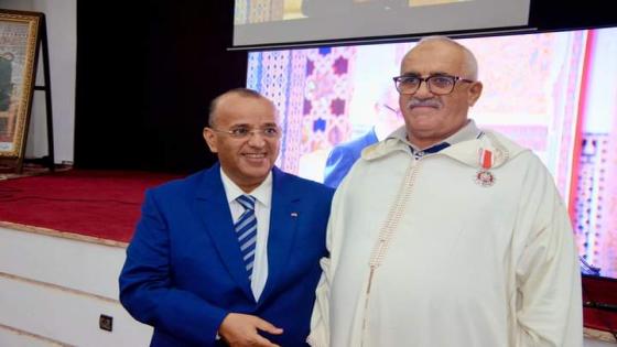حكيم مدينة انزكان وكبير رجال الأعمال بها، الحاج محمد سوم يحضى بتوشيح ملكي بالغ الاعتبار