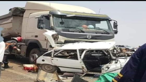 عائلة بأكملها تلقى مصرعها في حادثة سير مروعة بسيدي بنور.