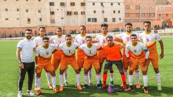 فريق مولودية الجرف يحقق الصعود للقسم الثاني هواة