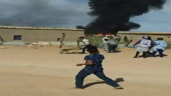 مواجهات بالذخيرة الحية بين ملثمين مسلحين وعناصر من البوليساريو بتندوف