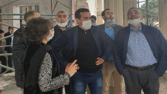بودرقة يتتبع أشغال تهيئة سوق الأحد بأكادير