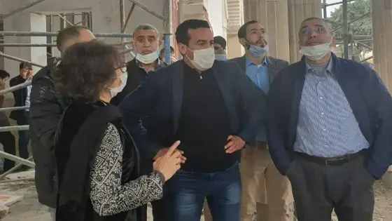 بودرقة يتتبع أشغال تهيئة سوق الأحد بأكادير