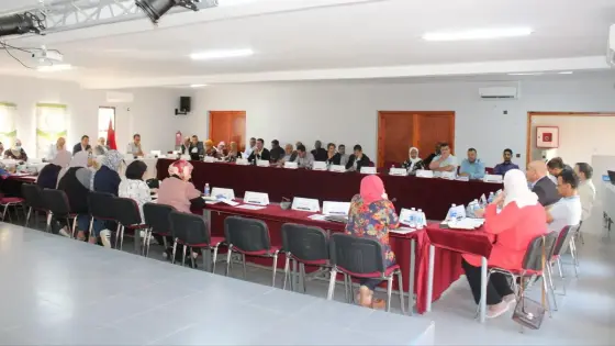 ‪ مجلس جماعة أيت ملول، يصادق على ميزانية الجماعة لسنة2022 بإجماع أعضائه‬
