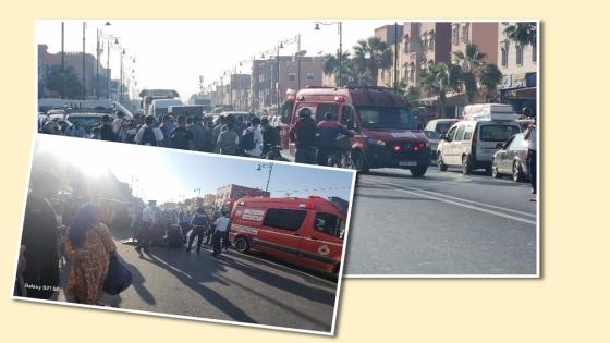حادث سير خطير بأيت ملول يُصيب شرطياً أثناء أداء مهامه