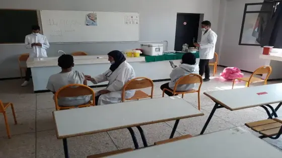 المديرية الاقليمية اكادير اداوتنان.. إنطلاقة قافلة تلقيح تلاميذ