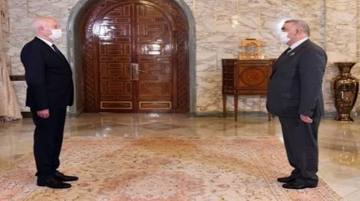 الرئيس التونسي يستقبل وزير الداخلية عبد الوافي لفتيت 