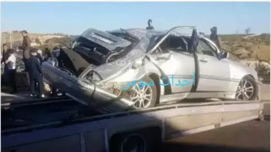حادثة سير خطير بجبال جماعة سيدي البوشواري