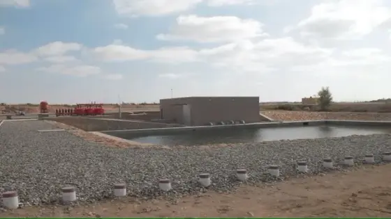 الشروع في إعادة استعمال المياه العادمة في سقي الأراضي الفلاحية بتزنيت