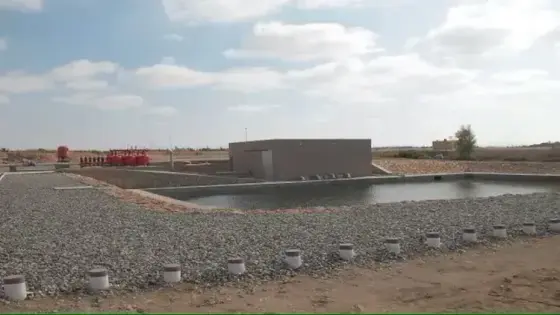 الشروع في إعادة استعمال المياه العادمة في سقي الأراضي الفلاحية بتزنيت