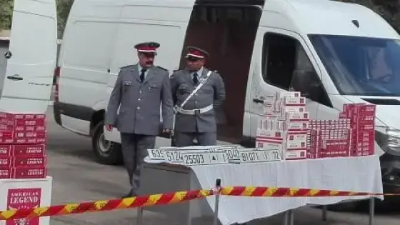 درك إنزكان يحجز كميات مهمة من السجائر المهربة ومادة المعسل