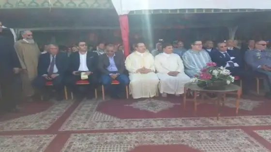 بالفيديو ، تدشين سوق الخضر والفواكه بالجملة الجديد بإنزكان