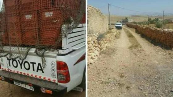 سرقة سيارة ” بيكوب ” في ظروف غامضة بأيت عميرة