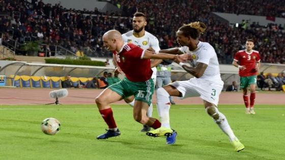 بالصور : زيّاش يهدي المنتخب المغربي فوزا تاريخيا على الكاميرون بهدفين