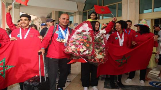 نادي أمل إنزكان للسباحة يضرب بقوة بمدينة الفندق في بطولة العالم للغوص الرياضي بالمسابح .