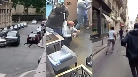 فيديو لمطاردة هوليودية من طرف الشرطة بعد عملية سطو مسلح على محلّ ذهب بباريس في واضحة النهار