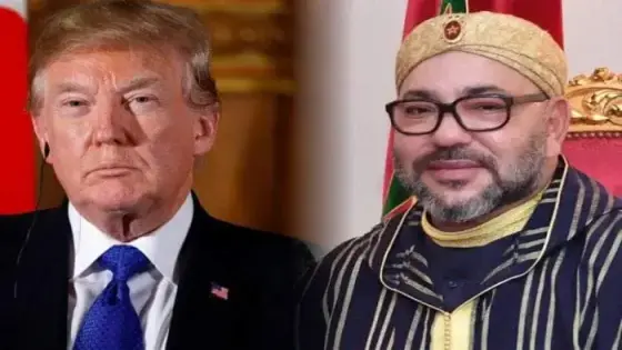 ترامب يعترف ل ” محمد السادس ” بمغربية الصحراء
