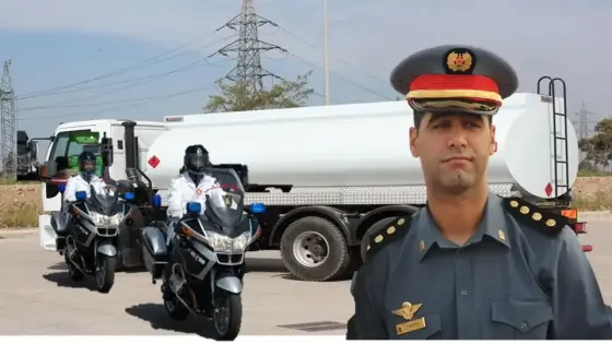 حجز شاحنة تقل 25 طنا من البنزين المهرب بسيدي بيبي