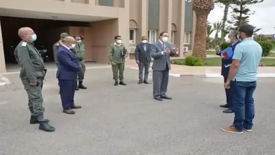 السلطات تشرف على تقديم مساعدات غدائية بجماعات داوئر تزنيت